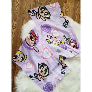 Vintage Power Puff Girls curtains Valances Dan River Cartoon Network Decor Retro